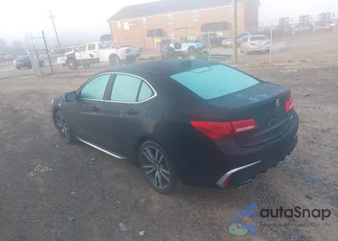 2019 Acura Tlx Tech Pkg из США, поврежденный, VIN 19UUB3F46KA002342